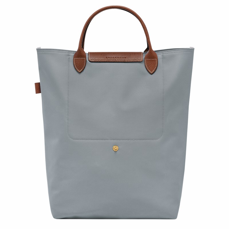 Longchamp Le Pliage Original M Erkek Tote Çanta Gri Türkiye | 10168089P80-