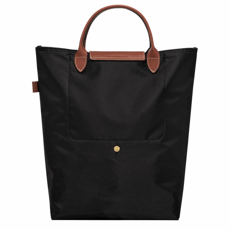 Longchamp Le Pliage Original M Erkek Tote Çanta Siyah Türkiye | 10168089001-