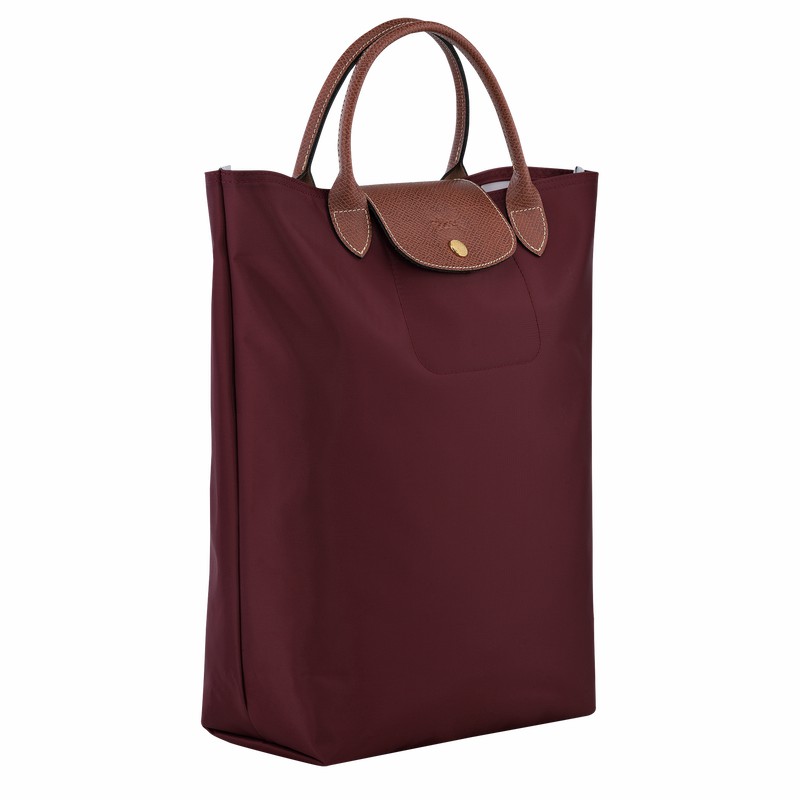 Longchamp Le Pliage Original M Erkek Tote Çanta Bordo Türkiye | 10168089P87-