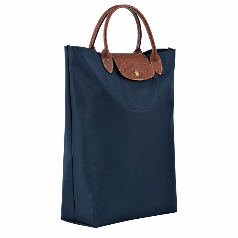 Longchamp Le Pliage Original M Erkek Tote Çanta Lacivert Türkiye | 10168089P68-