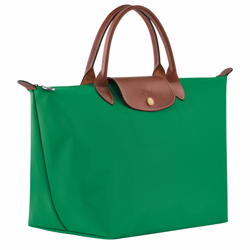 Longchamp Le Pliage Original M Kadın El Çantası Yeşil Türkiye | L1623089P88