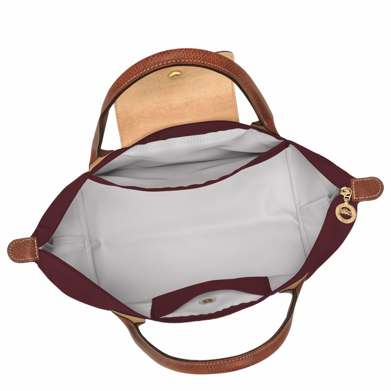 Longchamp Le Pliage Original M Kadın Tote Çanta Bordo Türkiye | L2605089P87