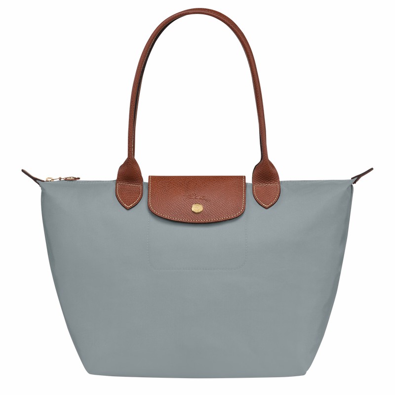 Longchamp Le Pliage Original M Kadın Tote Çanta Gri Türkiye | L2605089P80