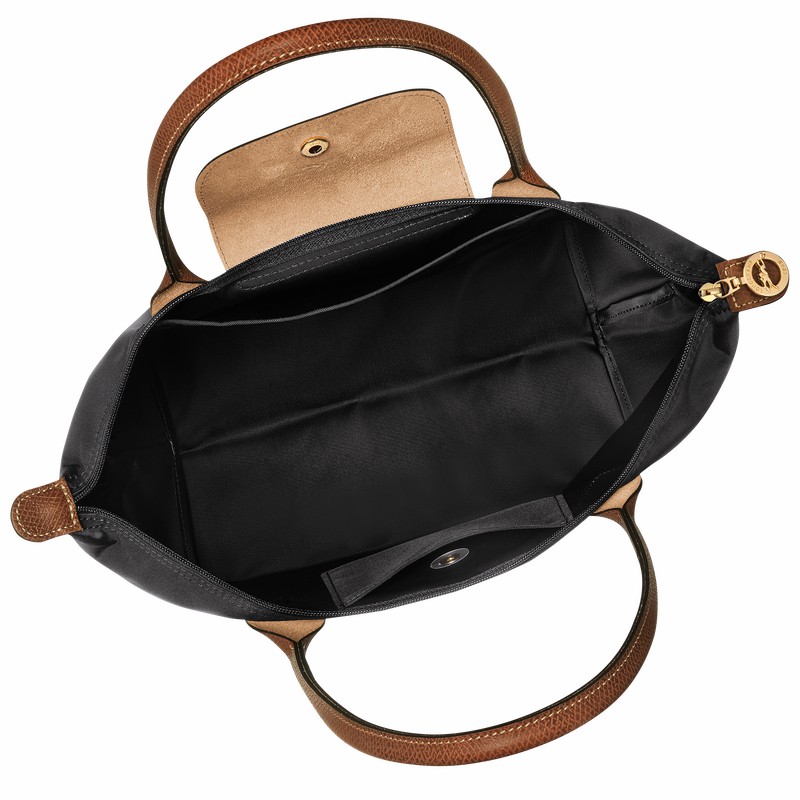 Longchamp Le Pliage Original M Kadın Tote Çanta Siyah Türkiye | L2605089001