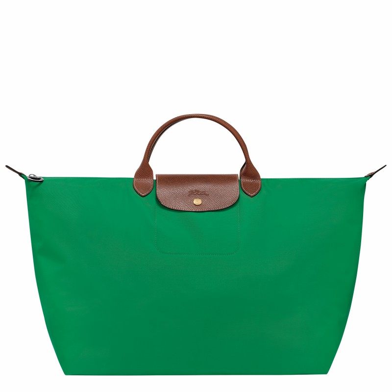 Longchamp Le Pliage Original S Erkek Seyahat Çantası Yeşil Türkiye | L1624089P88-