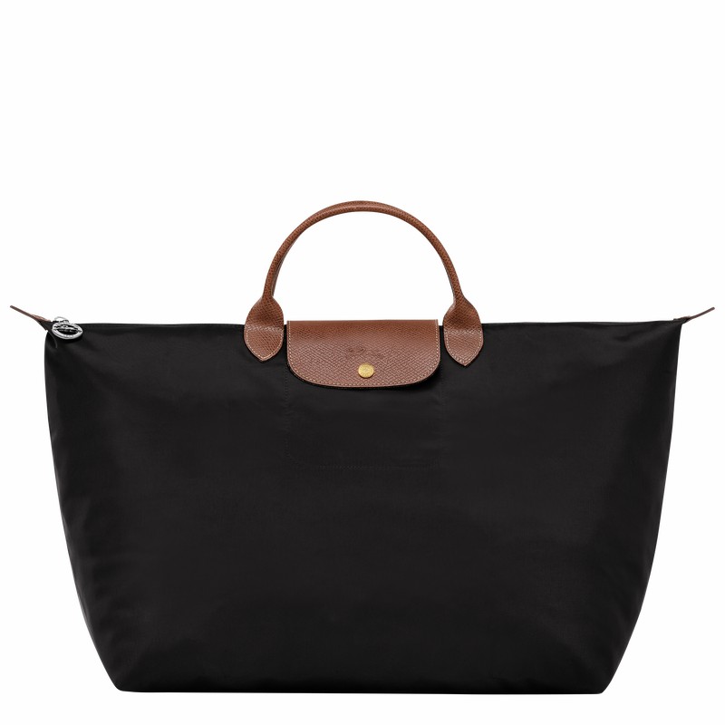 Longchamp Le Pliage Original S Erkek Seyahat Çantası Siyah Türkiye | L1624089001-