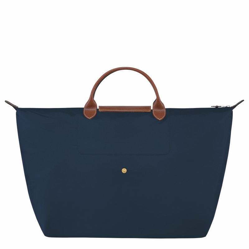 Longchamp Le Pliage Original S Erkek Seyahat Çantası Lacivert Türkiye | L1624089P68-