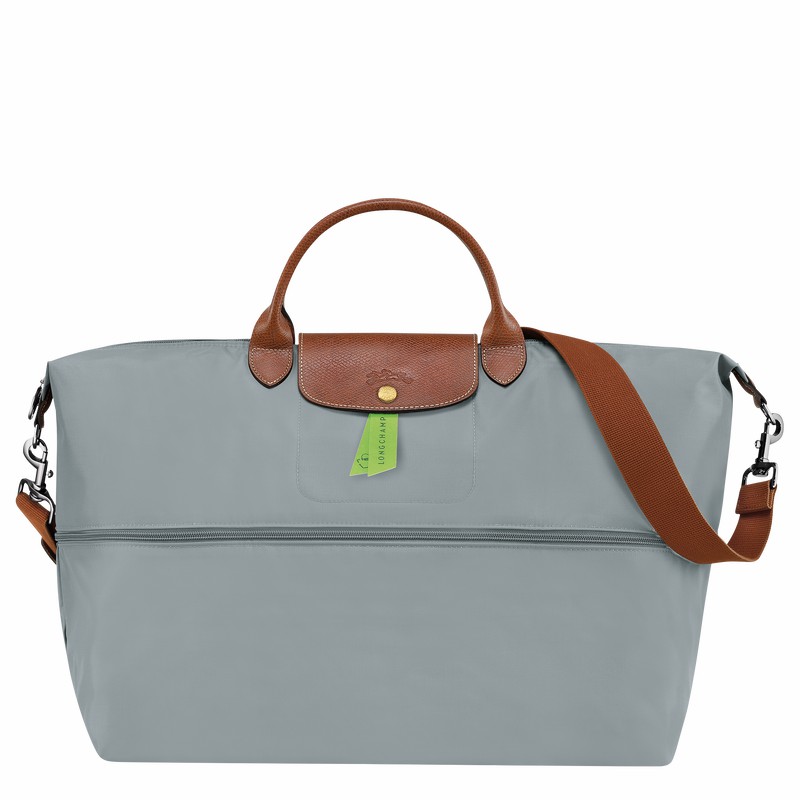 Longchamp Le Pliage Original expandable Erkek Seyahat Çantası Gri Türkiye | L1911089P80-