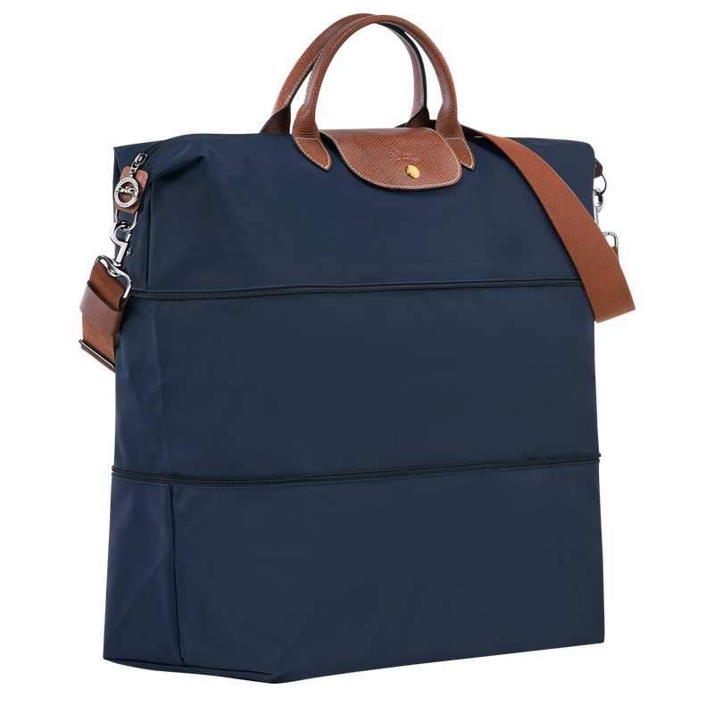 Longchamp Le Pliage Original expandable Erkek Seyahat Çantası Lacivert Türkiye | L1911089P68-