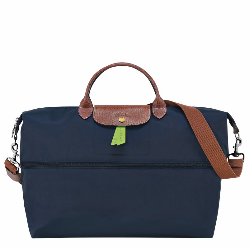 Longchamp Le Pliage Original expandable Erkek Seyahat Çantası Lacivert Türkiye | L1911089P68-