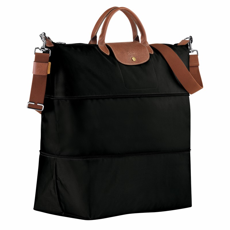 Longchamp Le Pliage Original expandable Erkek Seyahat Çantası Siyah Türkiye | L1911089001-