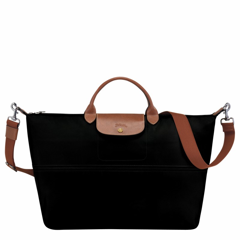 Longchamp Le Pliage Original expandable Erkek Seyahat Çantası Siyah Türkiye | L1911089001-