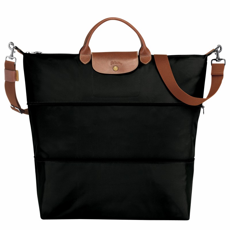 Longchamp Le Pliage Original expandable Erkek Seyahat Çantası Siyah Türkiye | L1911089001-