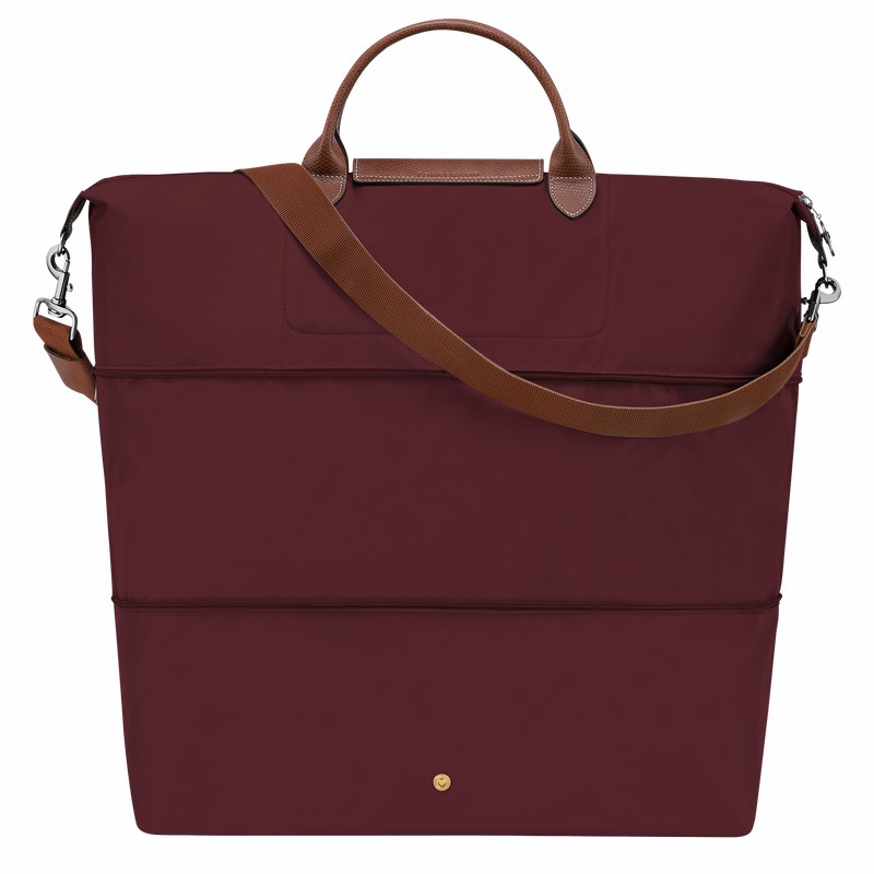 Longchamp Le Pliage Original expandable Erkek Seyahat Çantası Bordo Türkiye | L1911089P87-