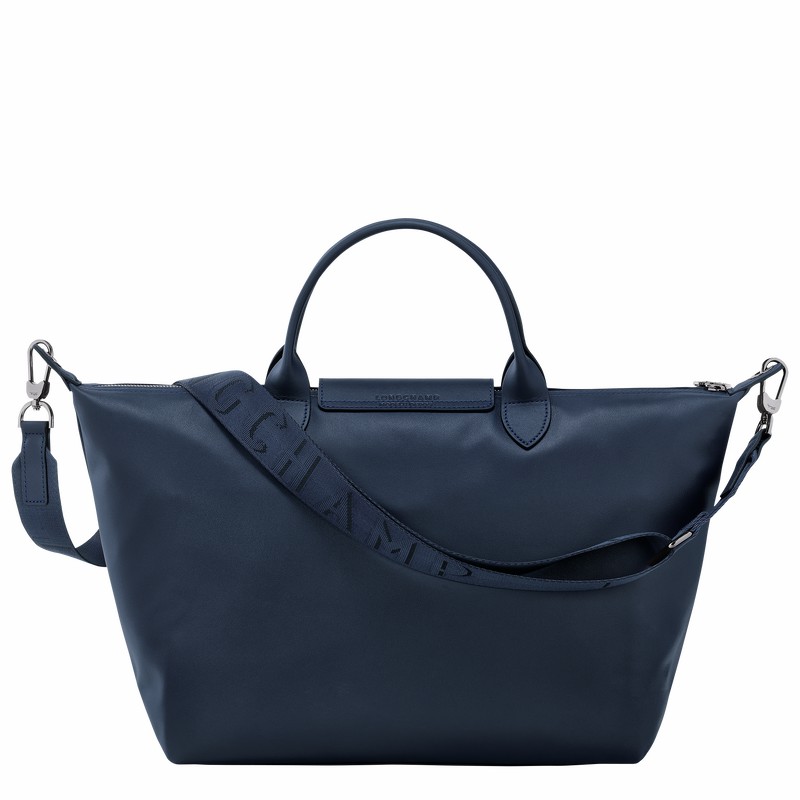 Longchamp Le Pliage Xtra L Erkek El Çantası Lacivert Türkiye | 10201987556-