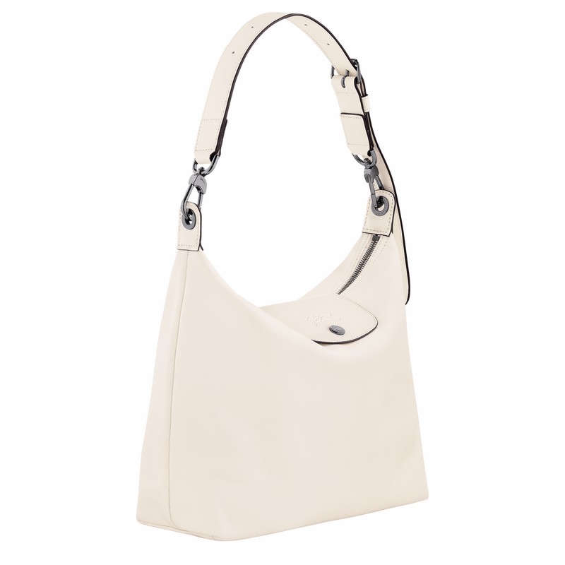 Longchamp Le Pliage Xtra M Kadın Hobo Çanta Beyaz Türkiye | 10189987037