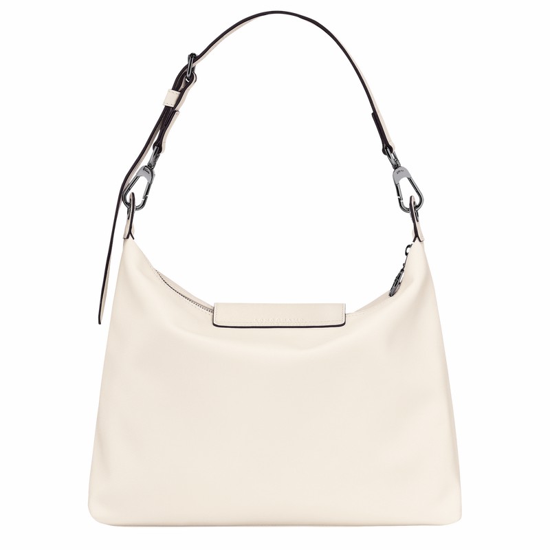 Longchamp Le Pliage Xtra M Kadın Hobo Çanta Beyaz Türkiye | 10189987037