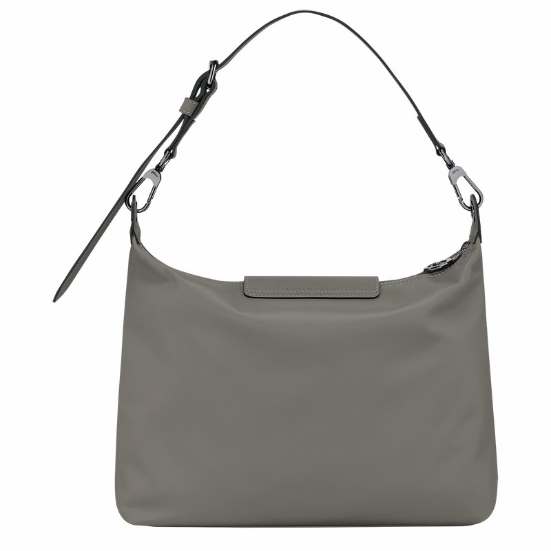 Longchamp Le Pliage Xtra M Kadın Hobo Çanta Gri Türkiye | 10189987P55