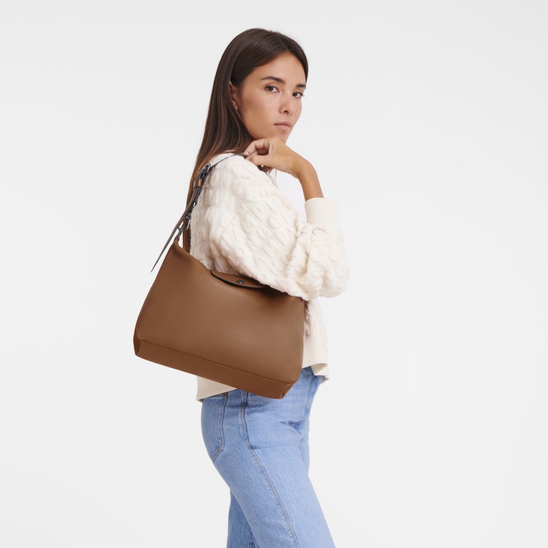 Longchamp Le Pliage Xtra M Kadın Hobo Çanta Kahverengi Türkiye | 10189987504