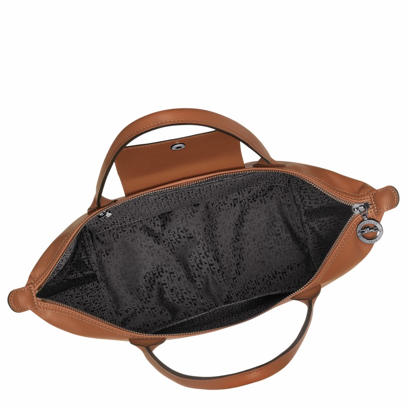 Longchamp Le Pliage Xtra M Kadın Tote Çanta Kahverengi Türkiye | L2605987504