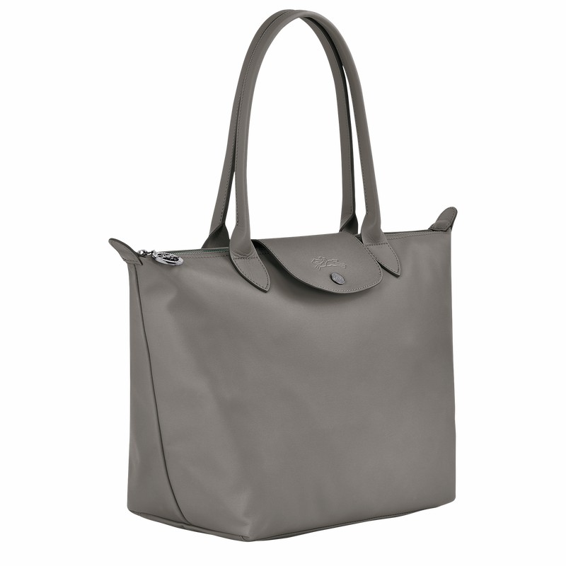 Longchamp Le Pliage Xtra M Kadın Tote Çanta Gri Türkiye | L2605987P55