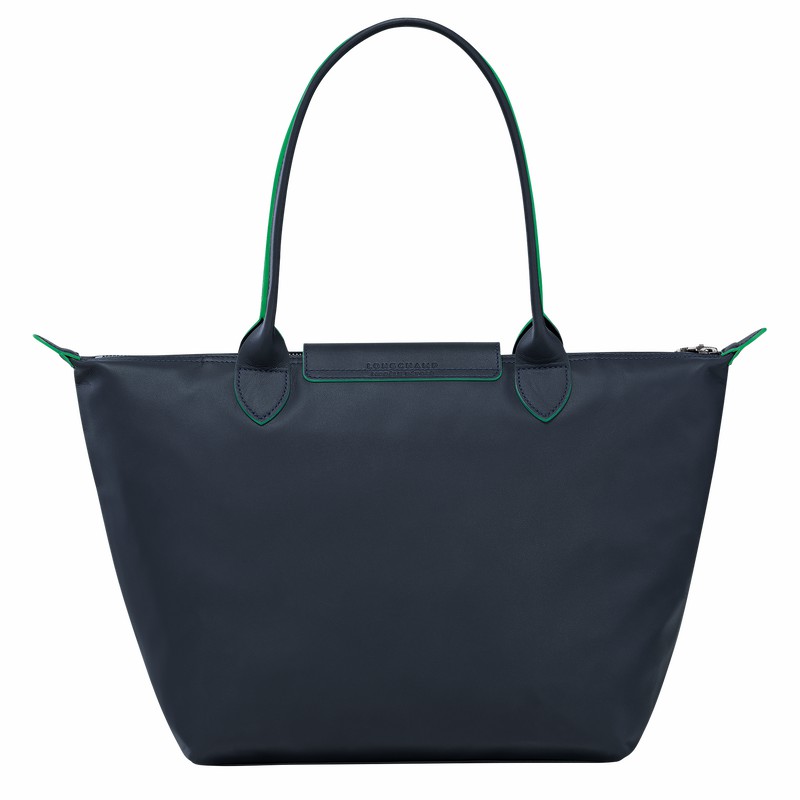 Longchamp Le Pliage Xtra M Kadın Tote Çanta Lacivert Türkiye | L2605HEY556