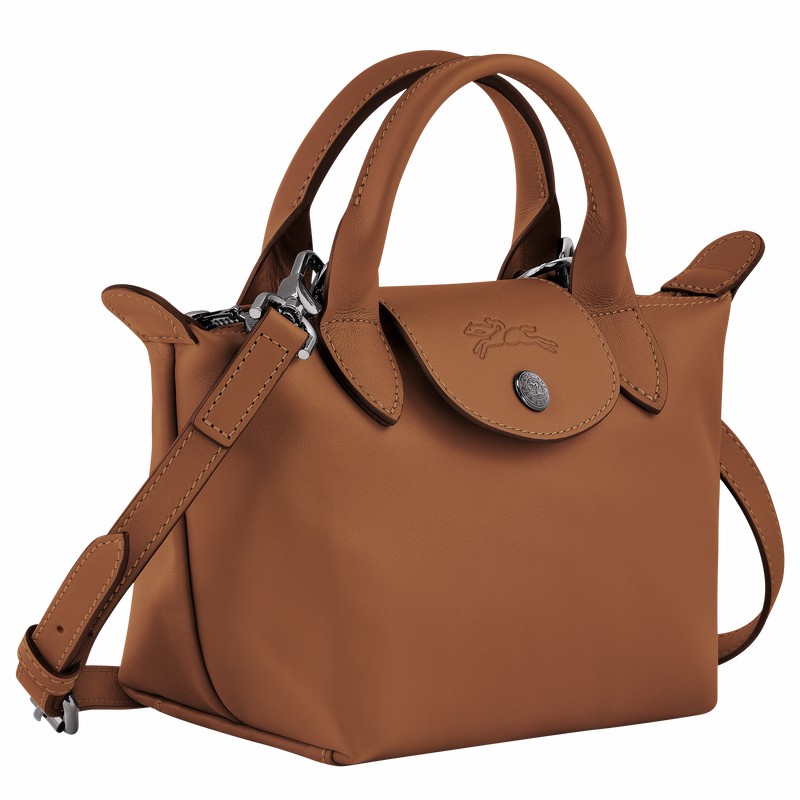 Longchamp Le Pliage Xtra XS Kadın El Çantası Kahverengi Türkiye | L1500987504