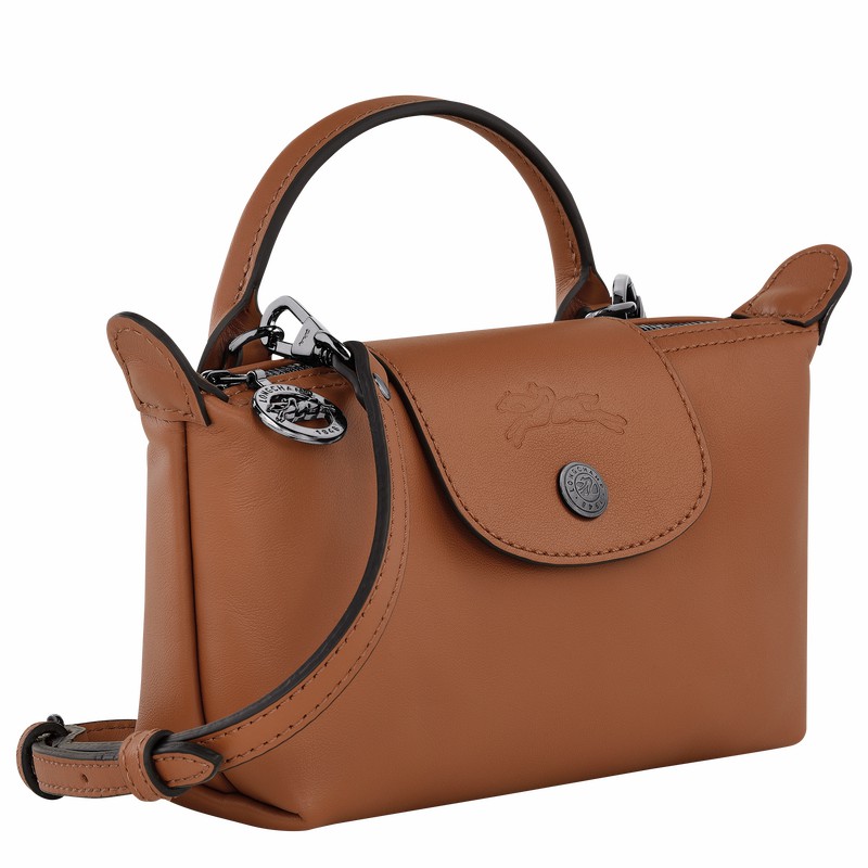 Longchamp Le Pliage Xtra XS Kadın Kese Çanta Kahverengi Türkiye | 34205987504