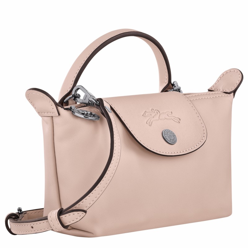 Longchamp Le Pliage Xtra XS Kadın Kese Çanta Bej Rengi Türkiye | 34205987542