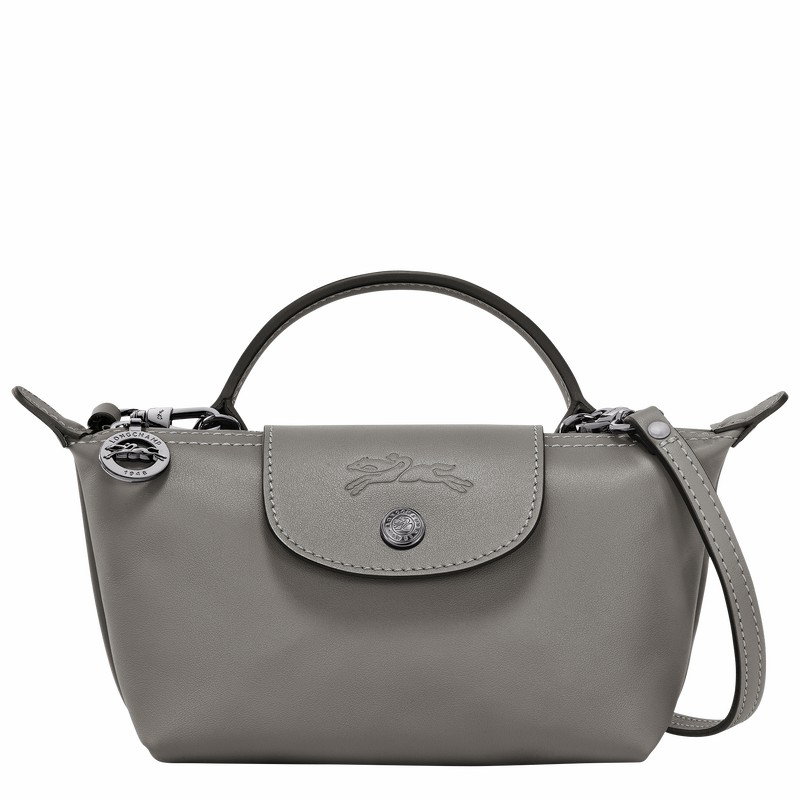 Longchamp Le Pliage Xtra XS Kadın Kese Çanta Gri Türkiye | 34205987P55