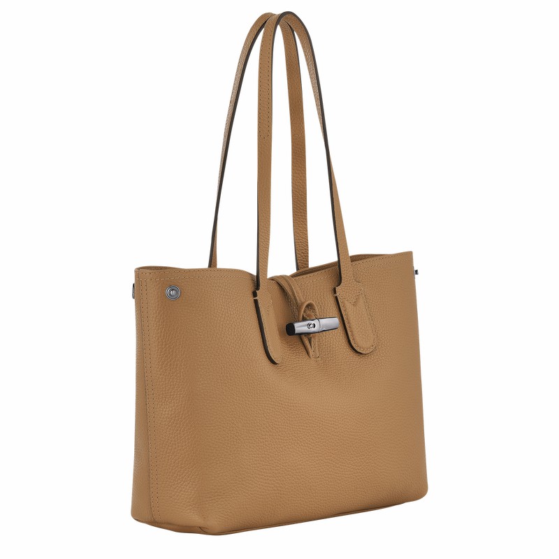 Longchamp Le Roseau Essential M Kadın Tote Çanta Haki Türkiye | 10183968026