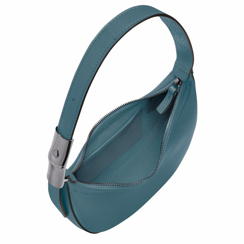 Longchamp Le Roseau Essential S Kadın Hobo Çanta Tavuskuşu Türkiye | 10217968P89