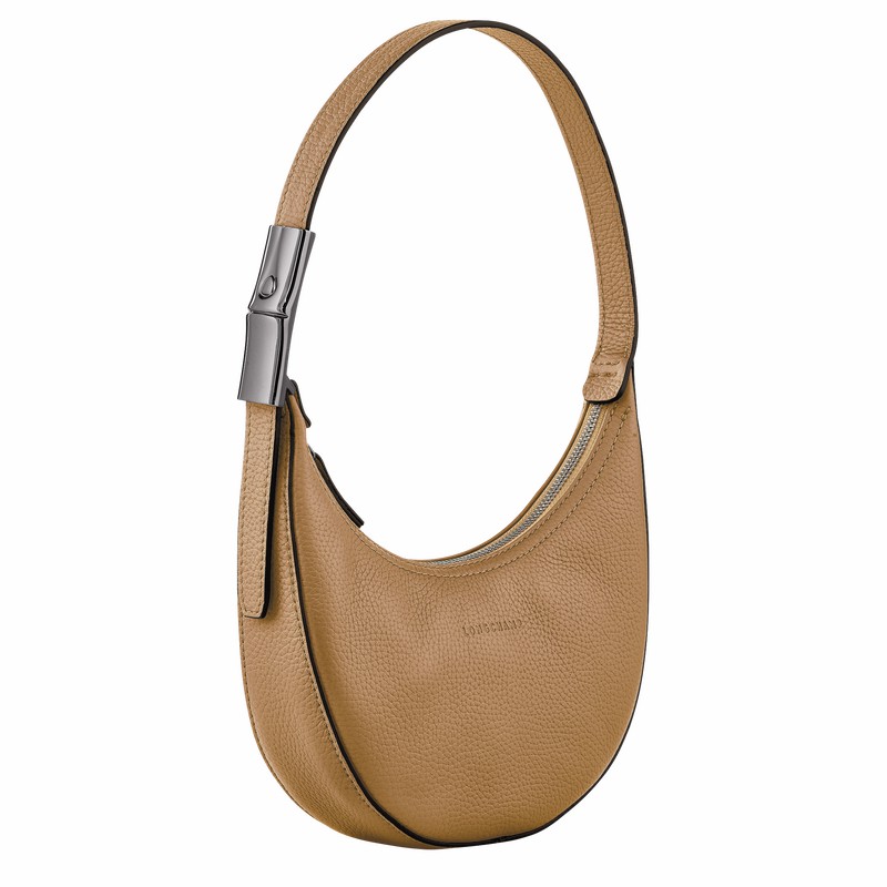 Longchamp Le Roseau Essential S Kadın Hobo Çanta Haki Türkiye | 10217968026