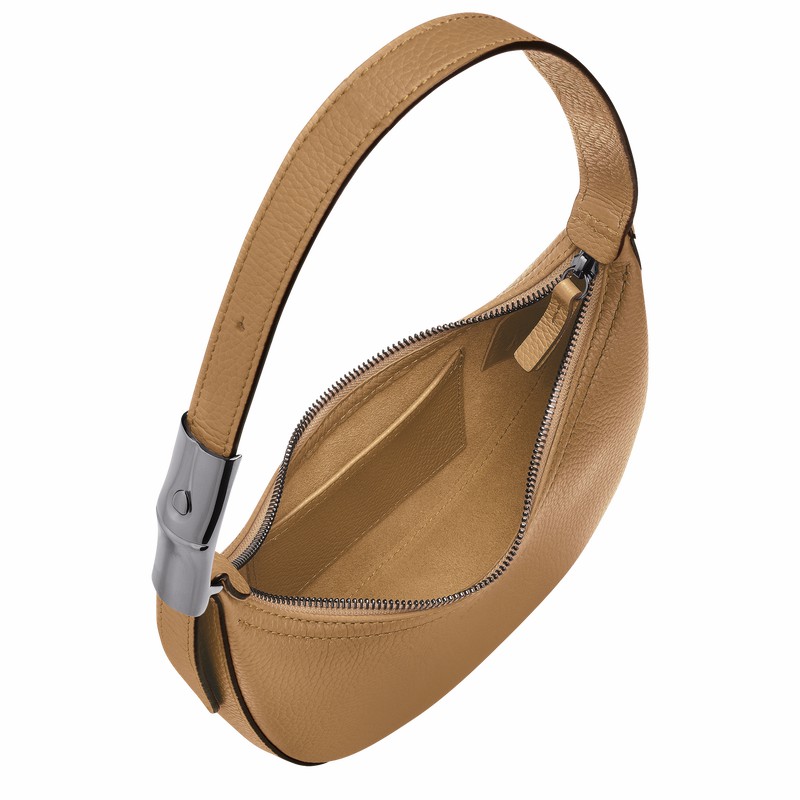 Longchamp Le Roseau Essential S Kadın Hobo Çanta Haki Türkiye | 10217968026