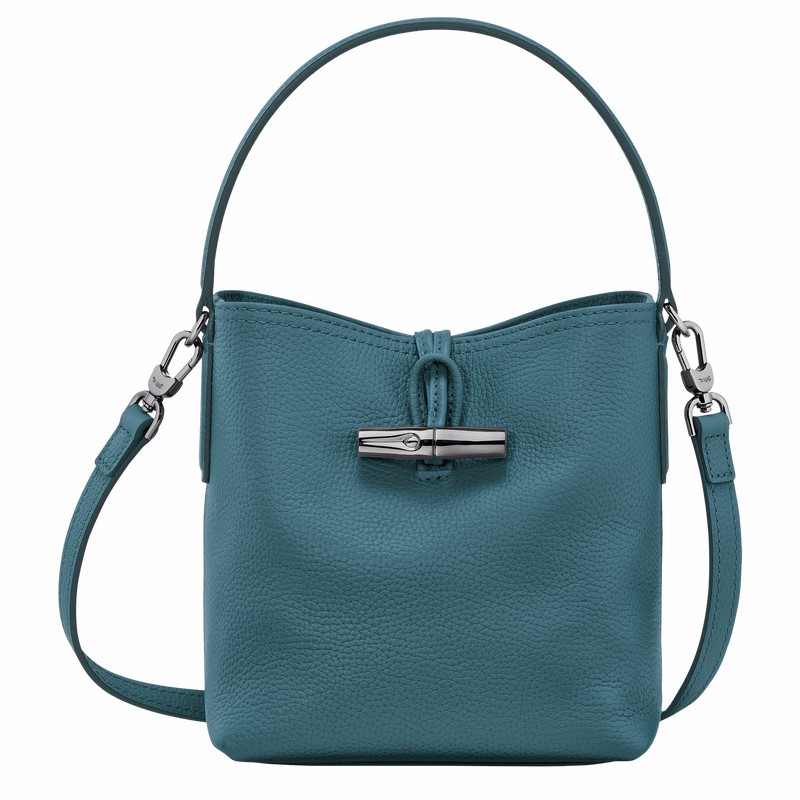 Longchamp Le Roseau Essential XS Kadın Kova Çanta Tavuskuşu Türkiye | 10159968P89