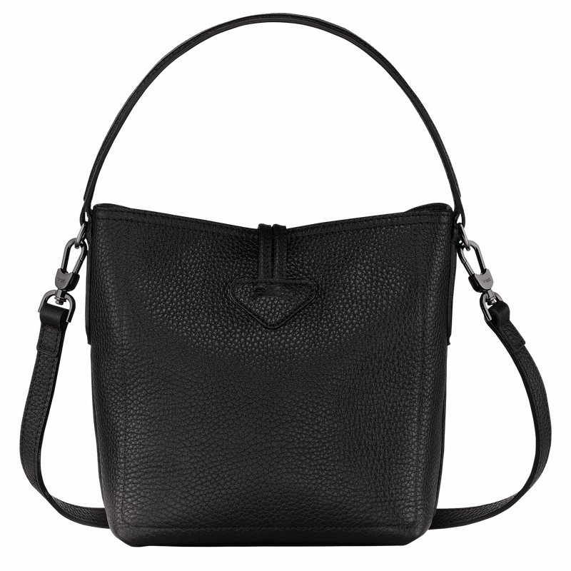 Longchamp Le Roseau Essential XS Kadın Kova Çanta Siyah Türkiye | 10159968001