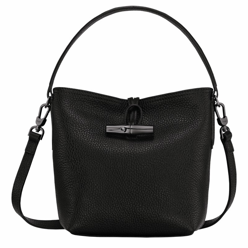 Longchamp Le Roseau Essential XS Kadın Kova Çanta Siyah Türkiye | 10159968001