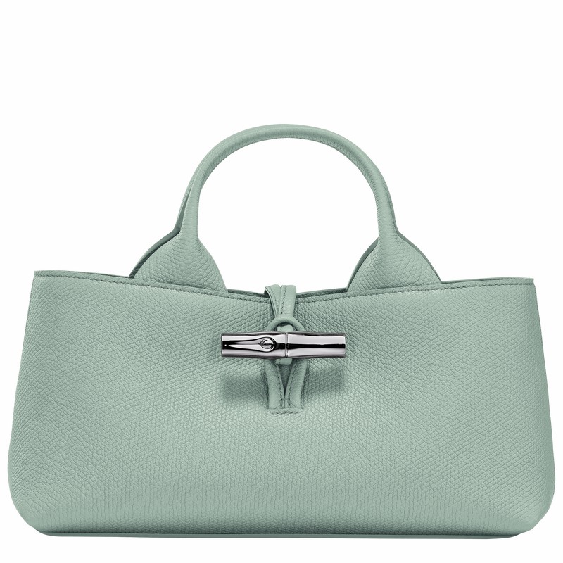 Longchamp Le Roseau S Kadın El Çantası Celadon Türkiye | 10280HFP282