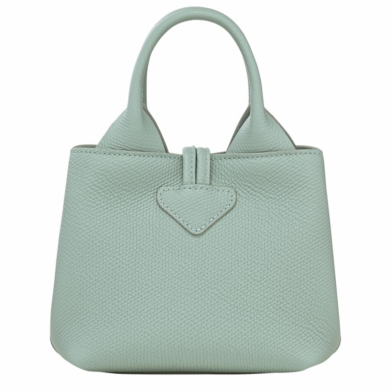 Longchamp Le Roseau XS Kadın El Çantası Celadon Türkiye | 10278HFP282