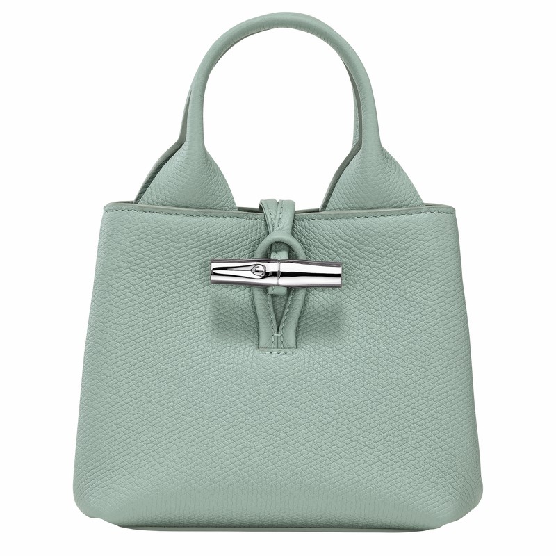 Longchamp Le Roseau XS Kadın El Çantası Celadon Türkiye | 10278HFP282