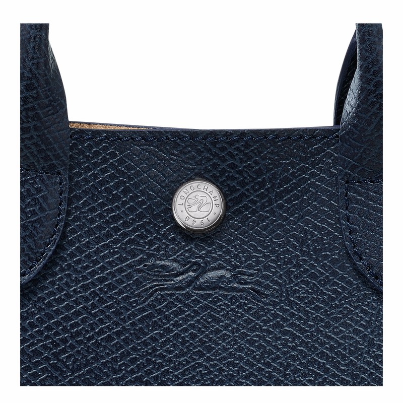 Longchamp ÉPURE XS Kadın Tote Çanta Lacivert Türkiye | 10269HFH006